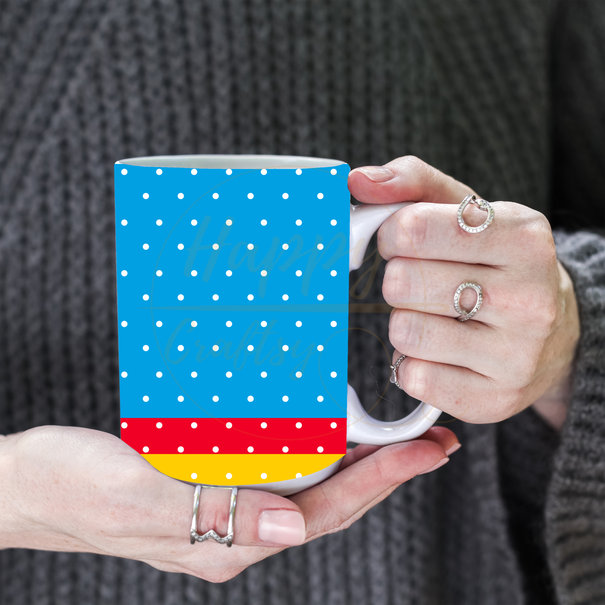Retro Pirate Super Hero-487 Mugs - 487-15OZ-White