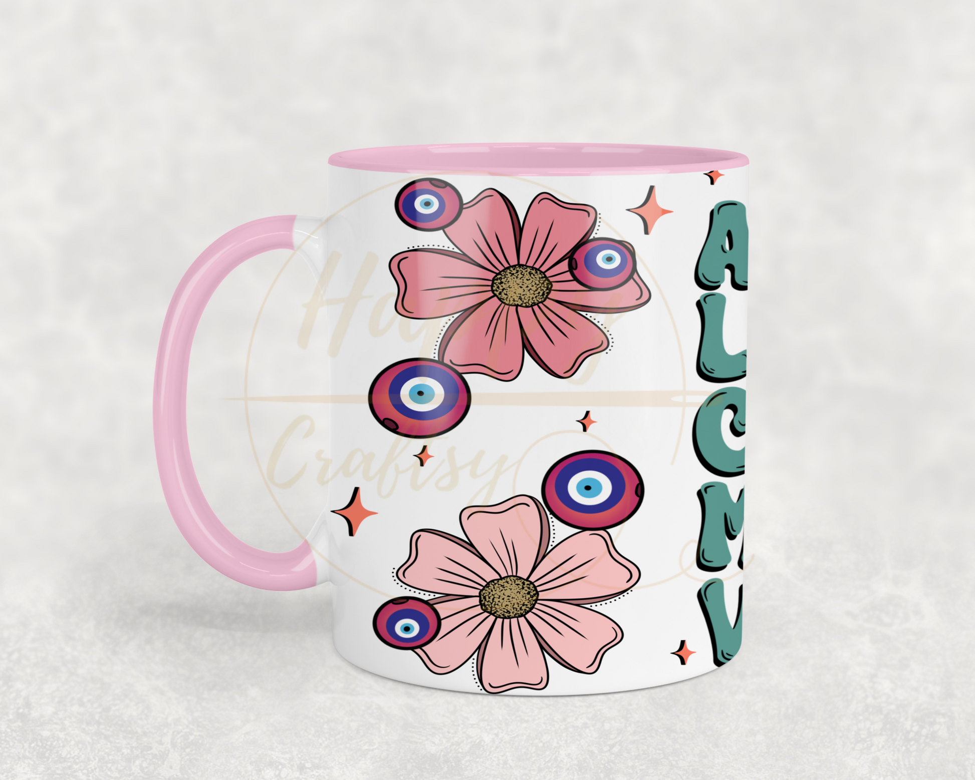 A Otro Lado-517 Mugs - 517-11OZ-Pink