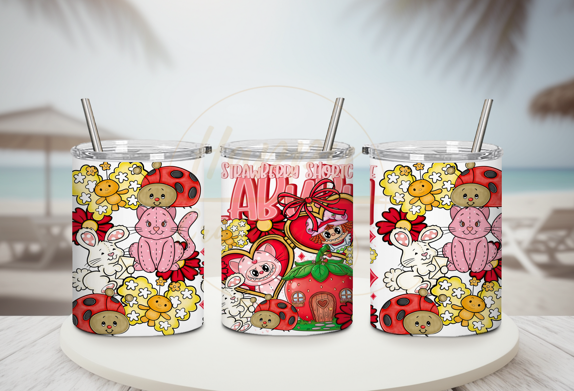 Sweet Berry Garden Friends-554 Tumbler - 554-10OZ-White