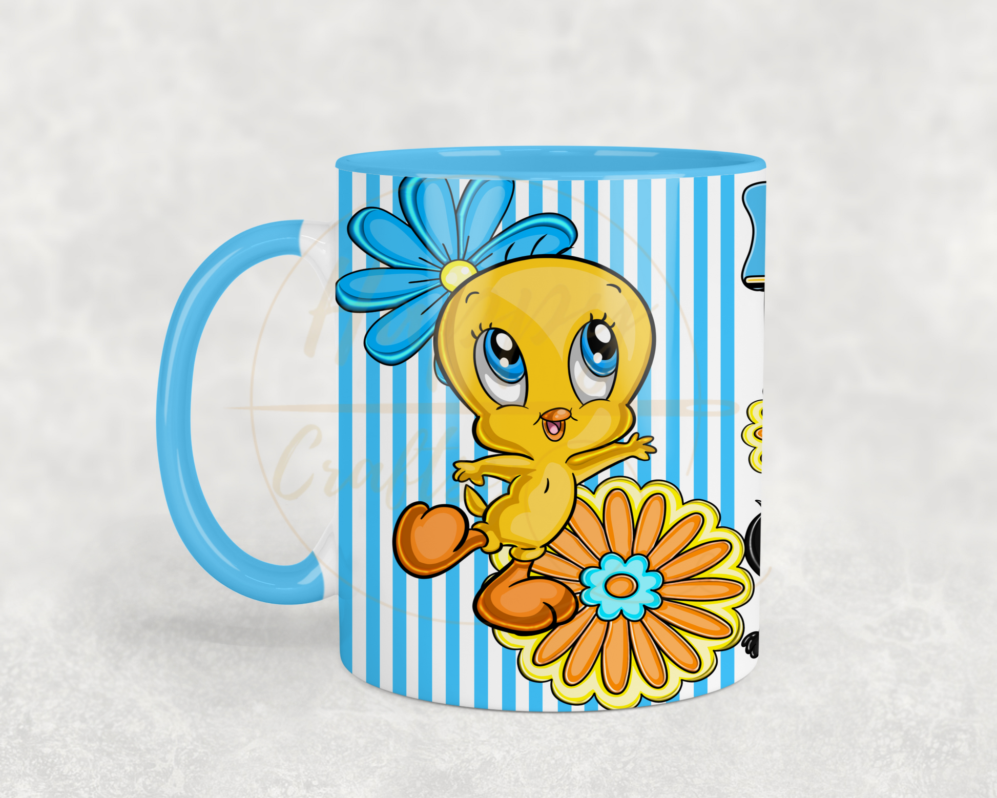 Tiny Friends Adventure-555 Mugs - 555-11OZ-Light Blue