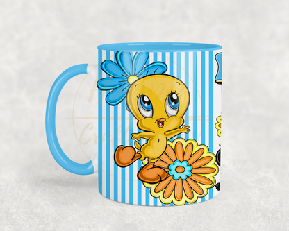 Tiny Friends Adventure-555 Mugs - 555-11OZ-Light Blue