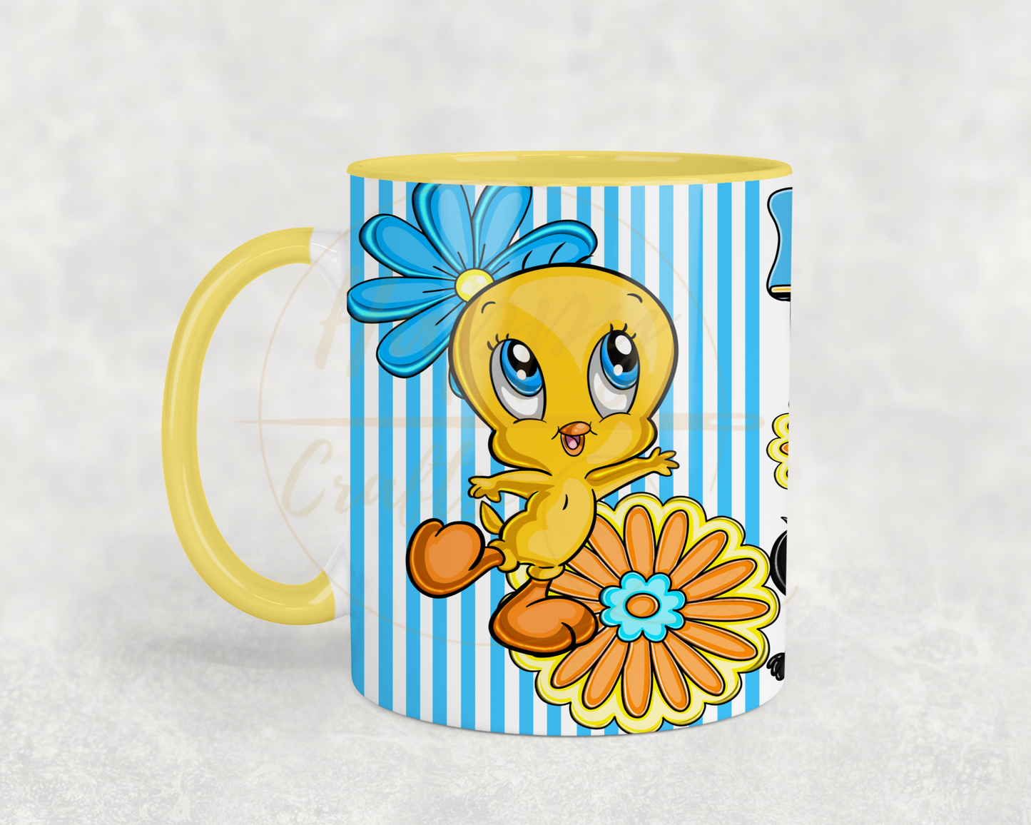 Tiny Friends Adventure-555 Mugs - 555-11OZ-Yellow