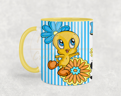 Tiny Friends Adventure-555 Mugs - 555-11OZ-Yellow