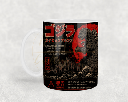 Godzilla Kaiju Alpha-356 Mugs - 356-11OZ-White