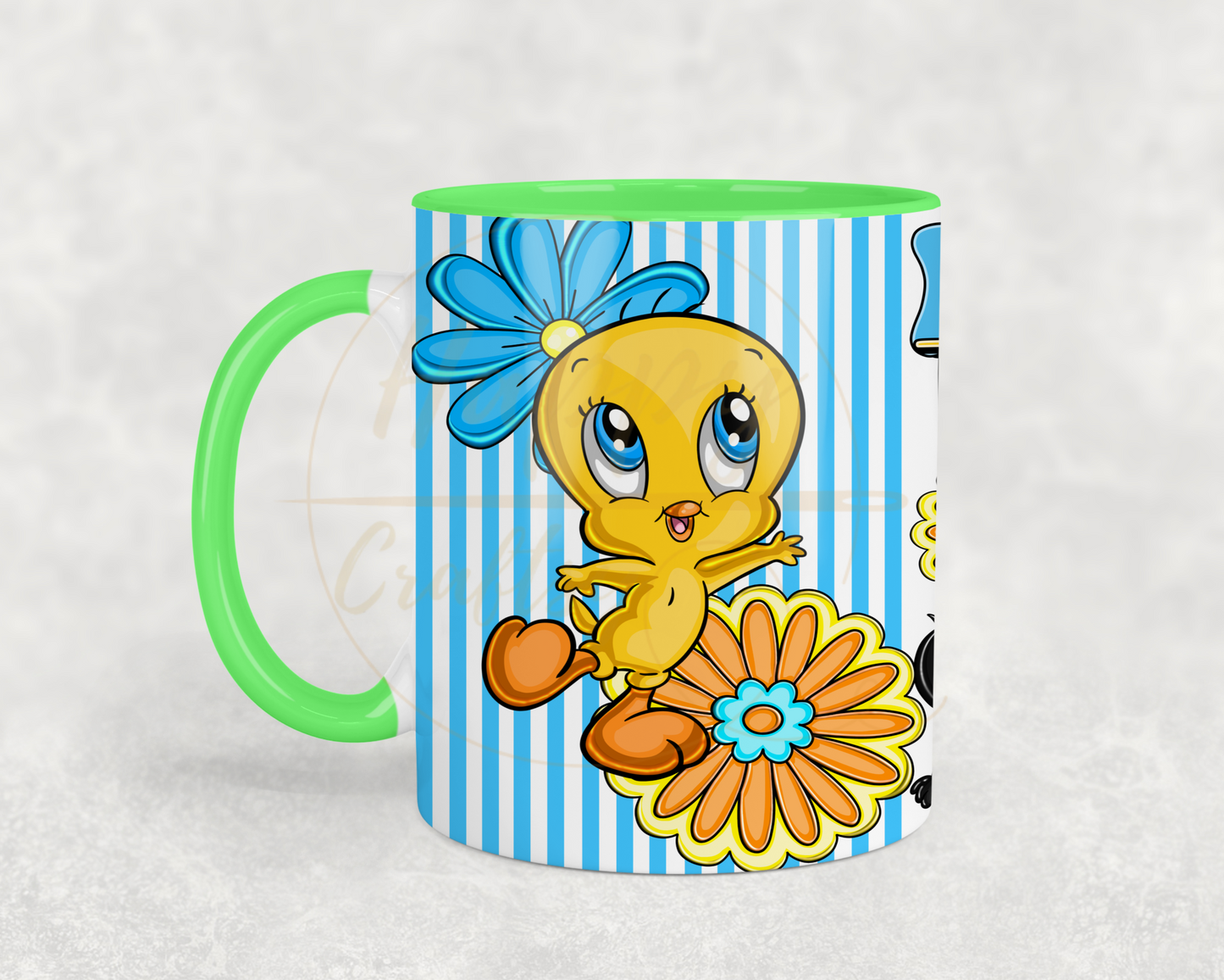 Tiny Friends Adventure-555 Mugs - 555-11OZ-Green
