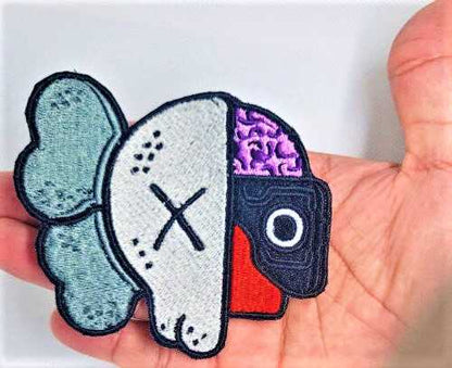 Embroidered Patch KawFace - embroidered patch