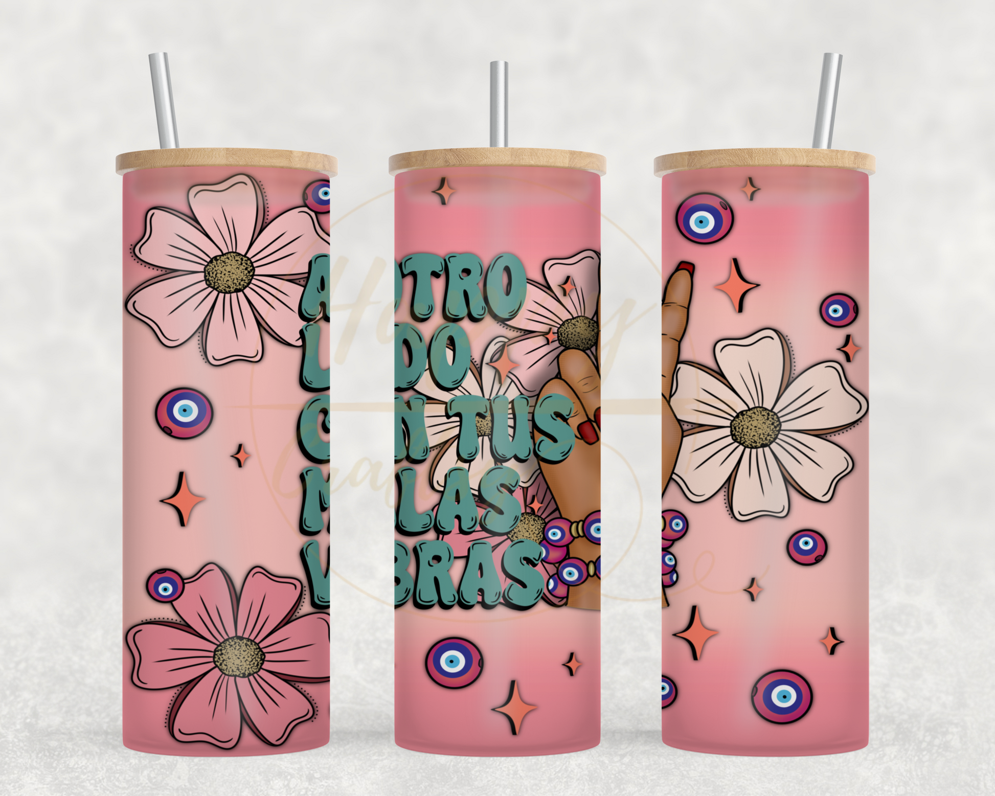 A Otro Lado-517 Glass Can - 517-25OZ-Frosted 25oz