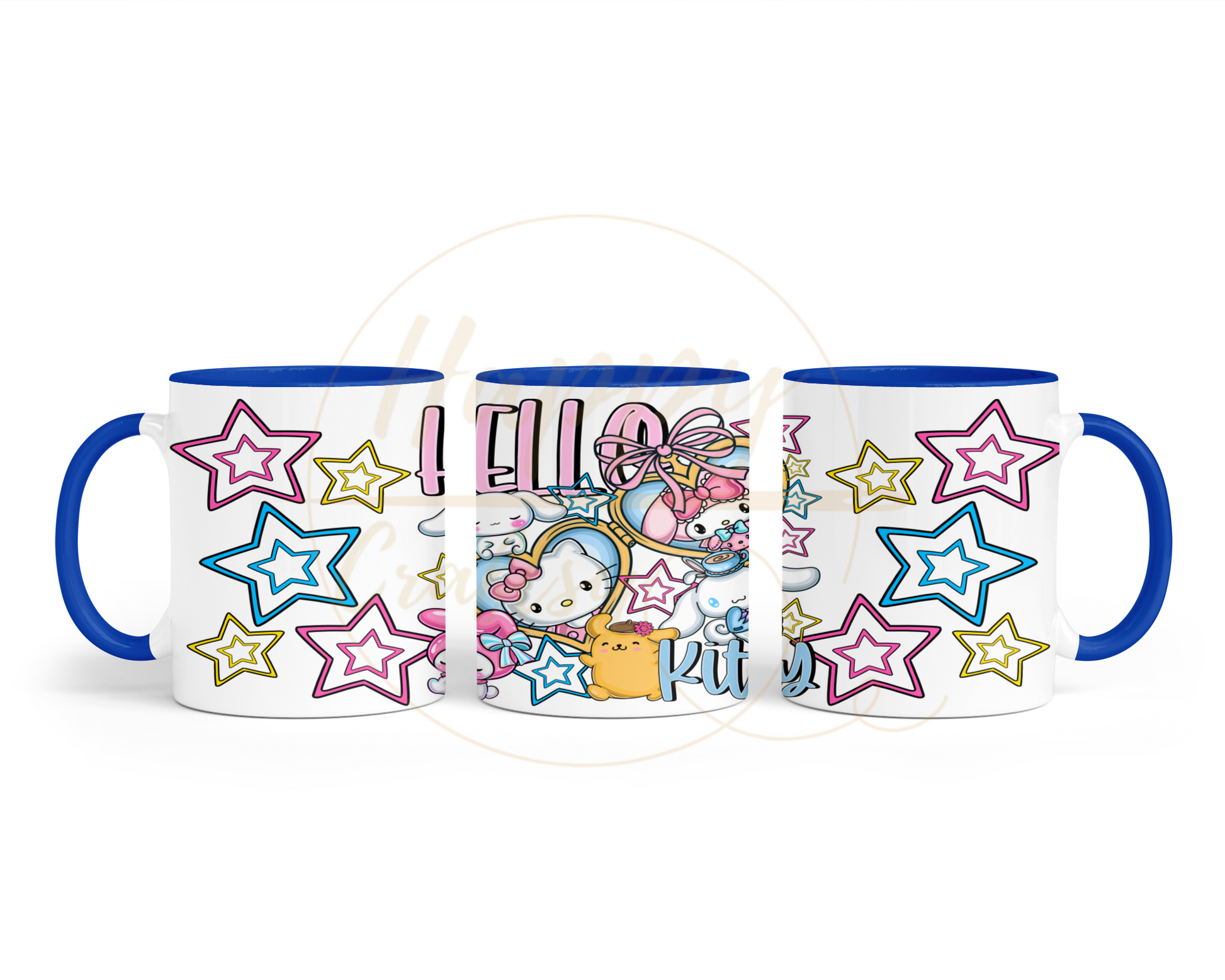 Cute Squad Glow Up-530 Mugs - 530-11OZ-Dark Blue