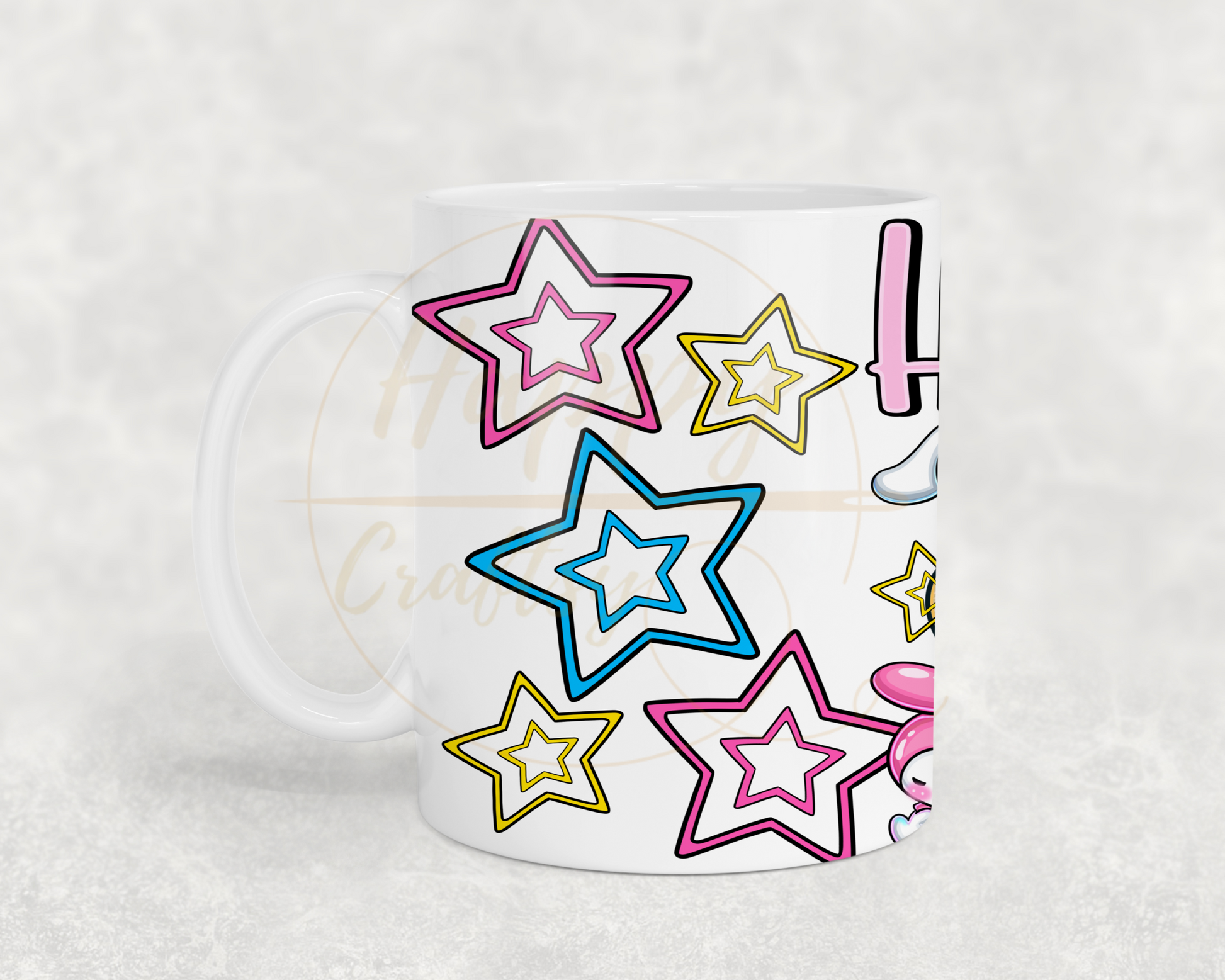 Cute Squad Glow Up-530 Mugs - 530-11OZ-White