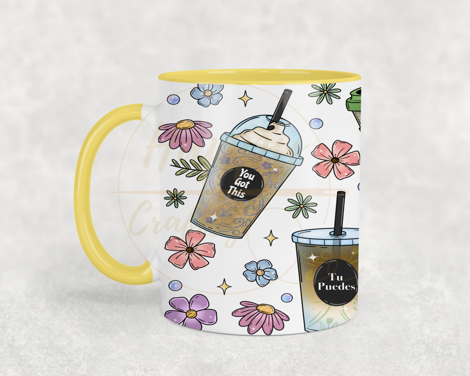 Animo Viejona-502 Mugs - 502-11OZ-Yellow