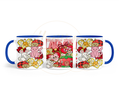 Sweet Berry Garden Friends-554 Mugs - 554-11OZ-Dark Blue