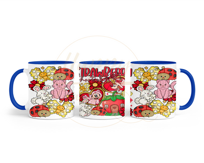 Strawberry Blossom Cottage.-551 Mugs - 551-11OZ-Dark Blue