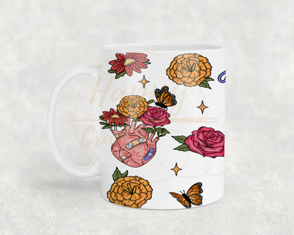 Aguanta Corazon-504 Mugs - 504-11OZ-White