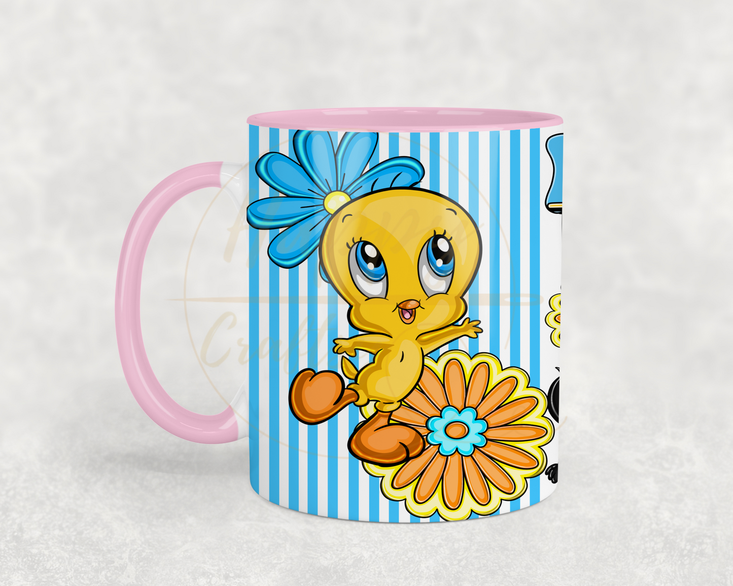 Tiny Friends Adventure-555 Mugs - 555-11OZ-Pink