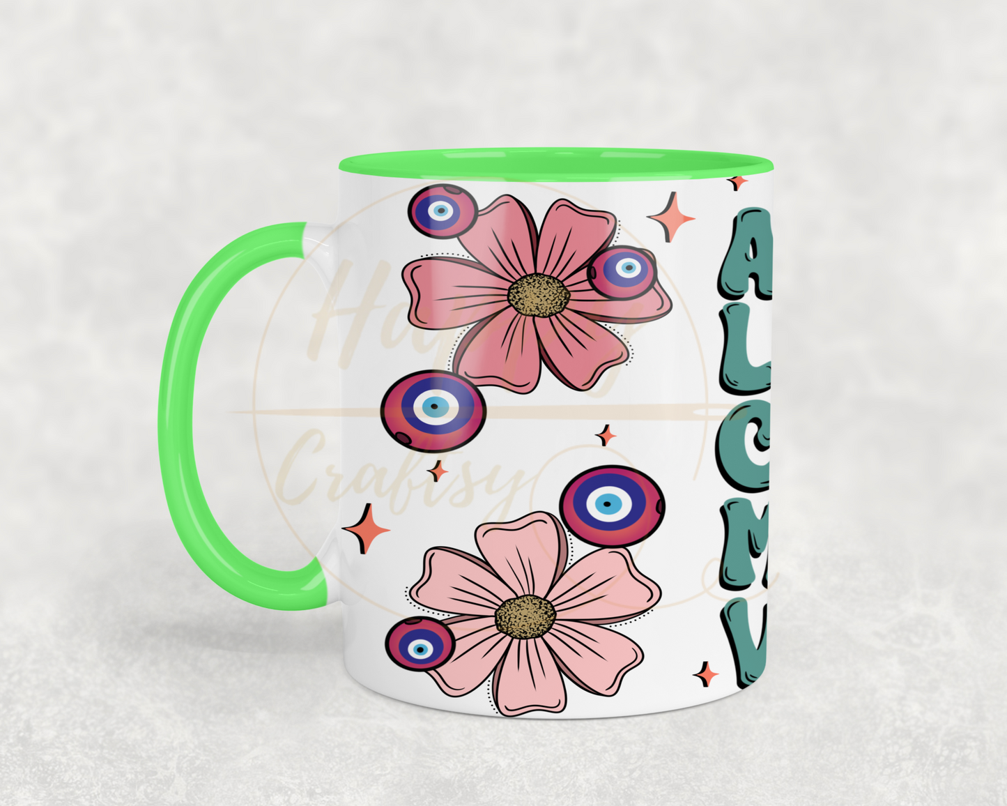 A Otro Lado-517 Mugs - 517-11OZ-Green