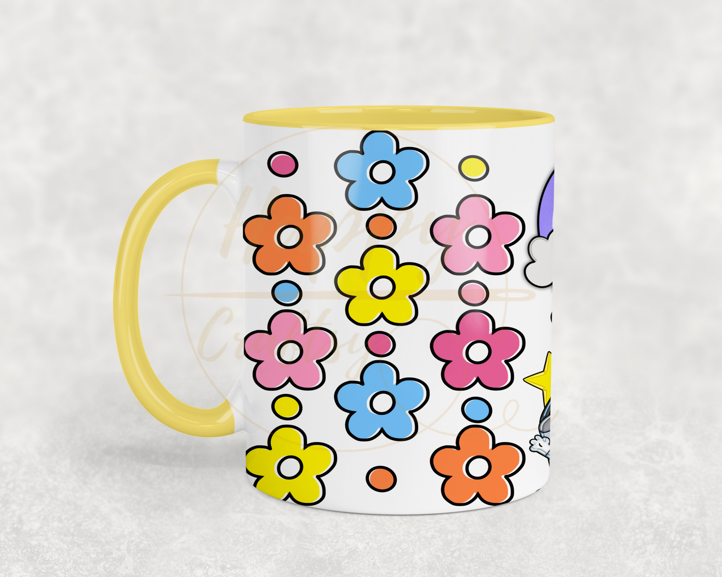 Joyful Journey: Friends and Fun Await-528 Mugs - 528-11OZ-Yellow