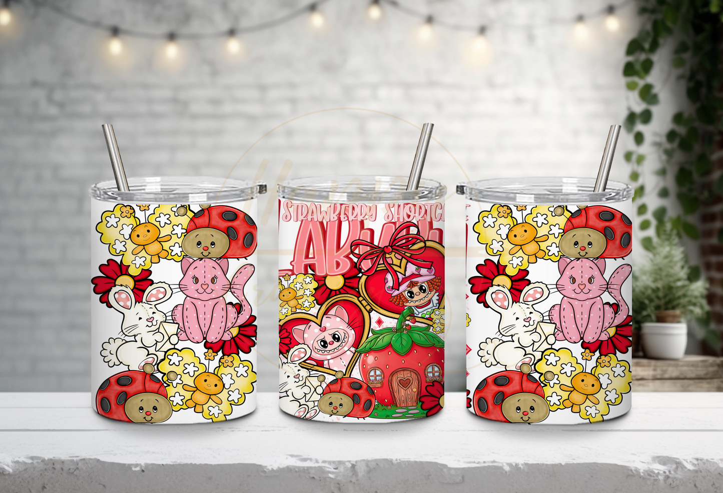Sweet Berry Garden Friends-554 Tumbler - 554-10OZ-White