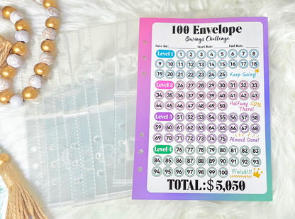 100 Envelope Savings Challenge