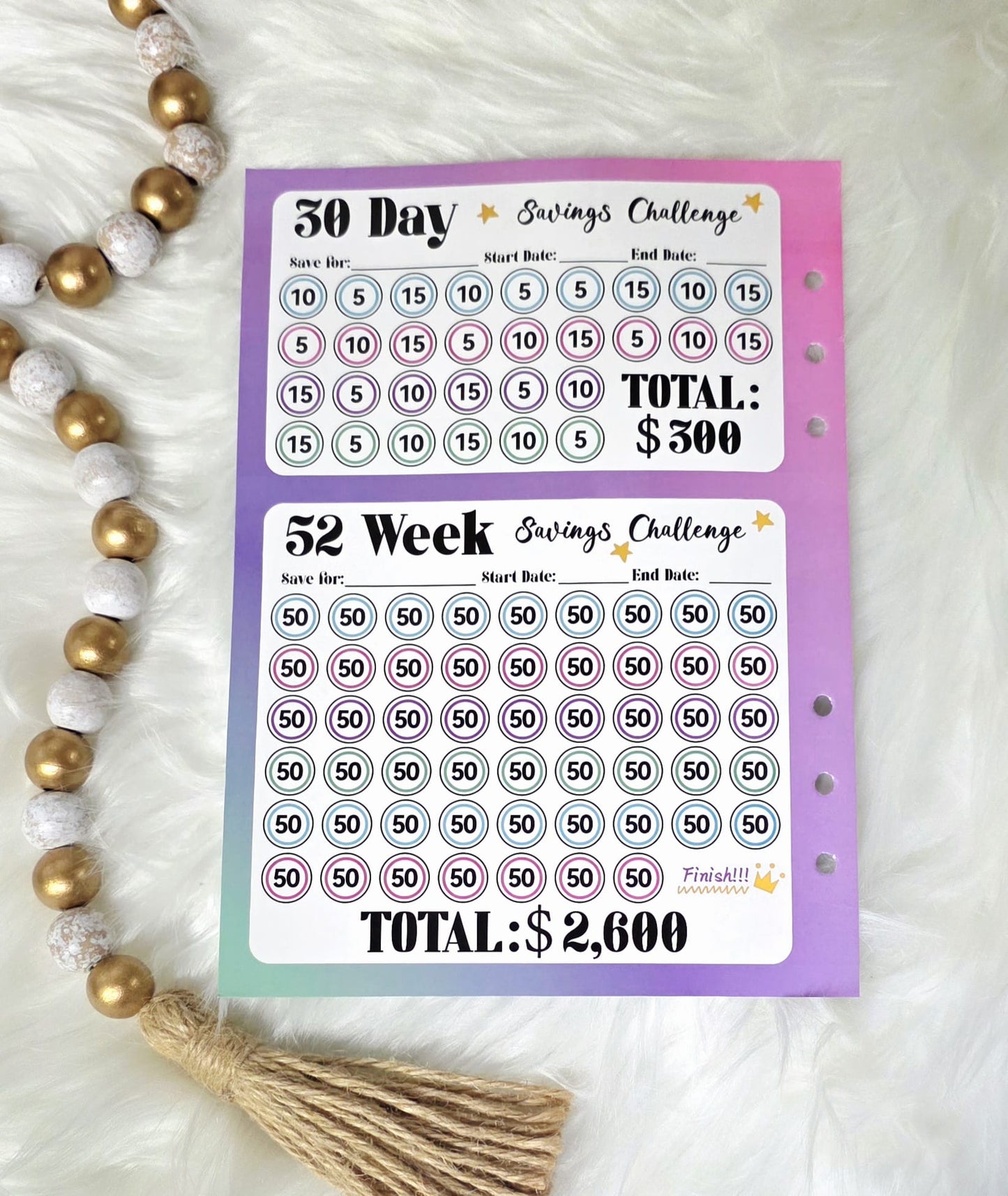 100 Envelope Savings Challenge