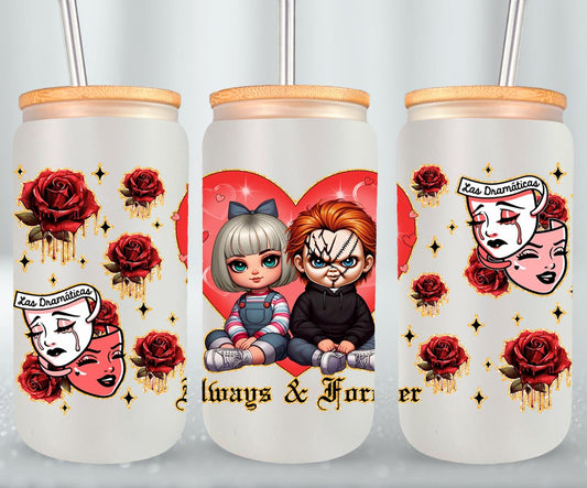 Always and Forever-10108 - glass can