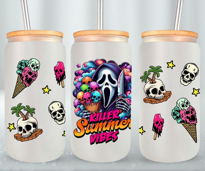 Summer Killer Vibes - glass can
