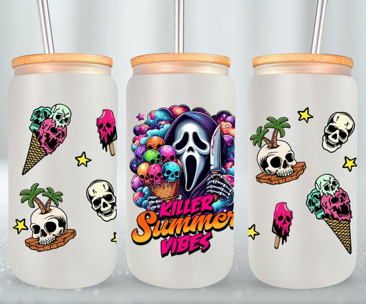 Summer Killer Vibes - glass can