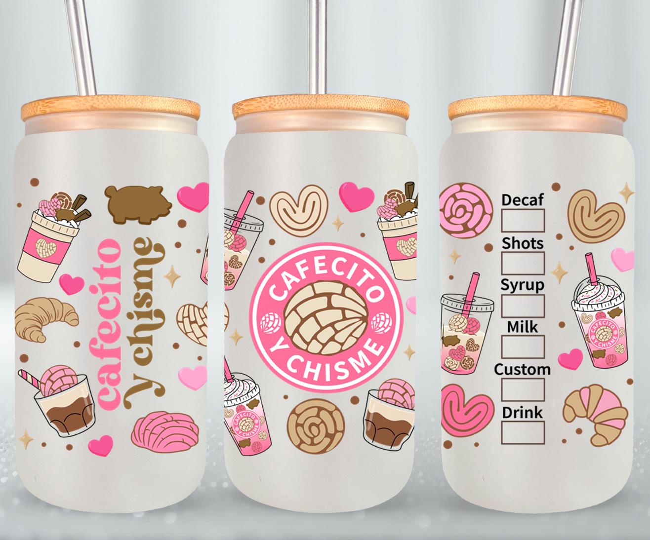 Cafecito y Chisme-10044 - glass can