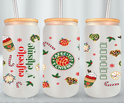 Cafecito y Chisme Christmas-10030 - glass can