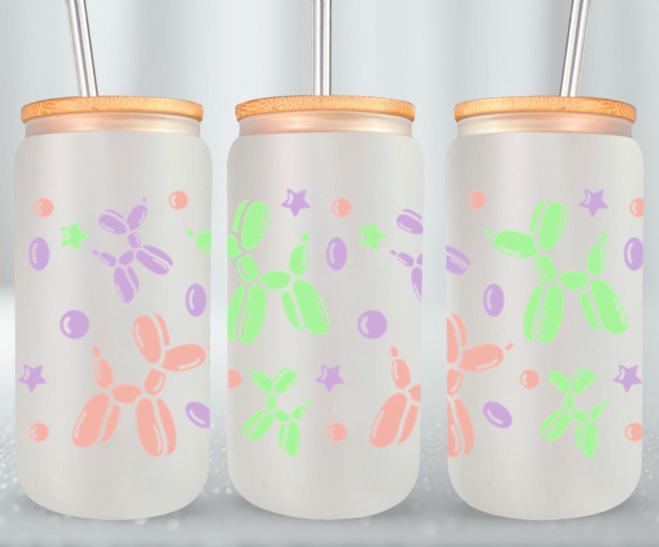 Ballon Dog-9966 - glass can