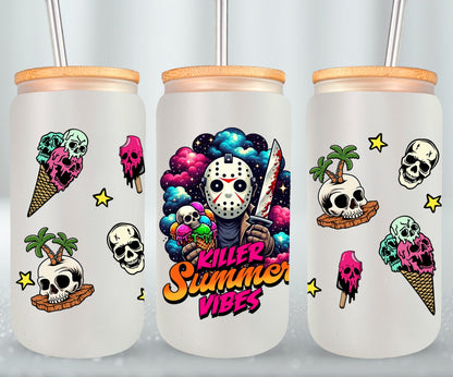 Summer Killer Vibes - glass can