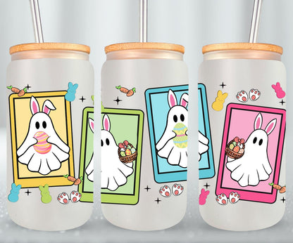 Ghost Easter-10351 - glass can