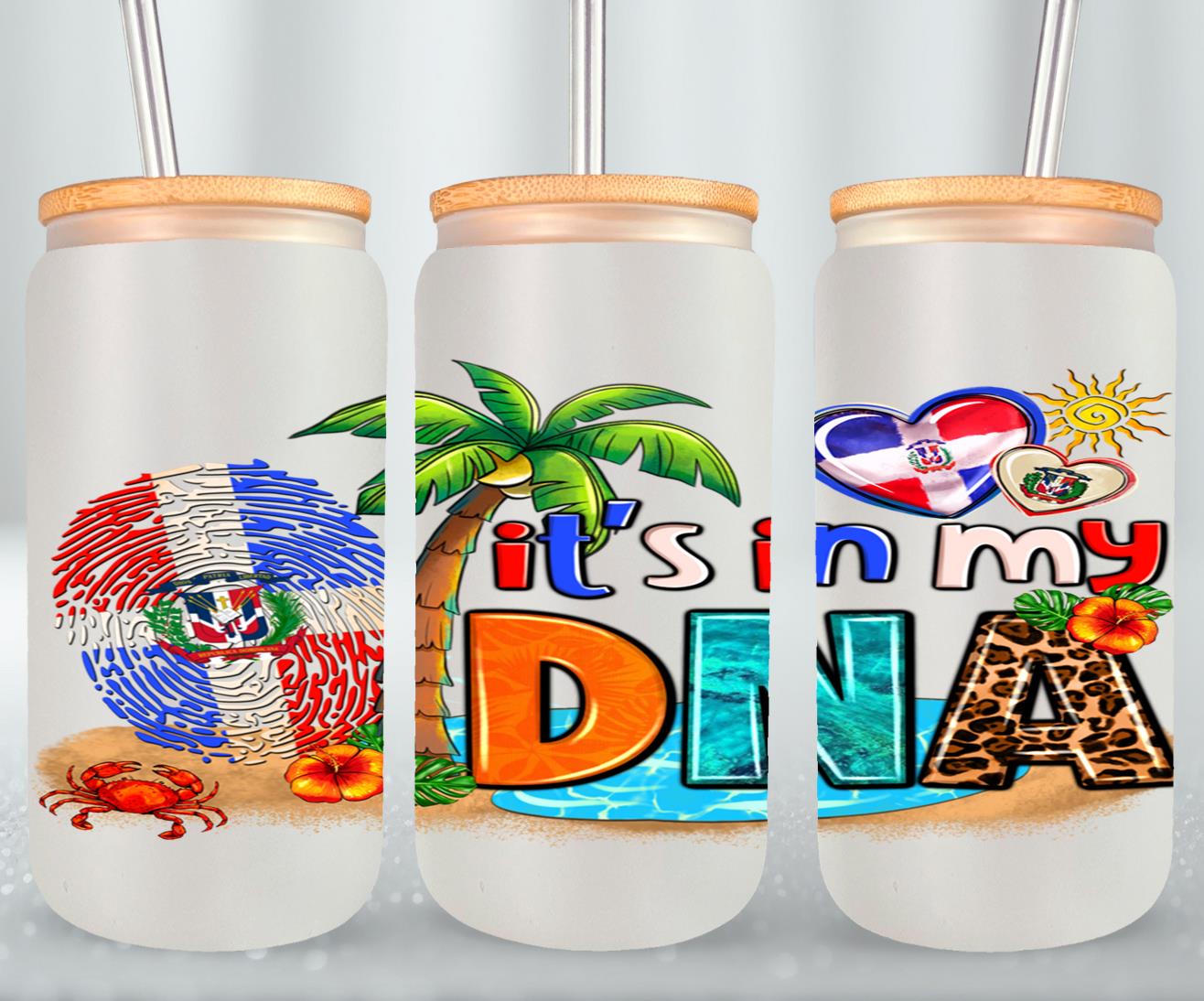 Its in My DNA-10239 - glass can