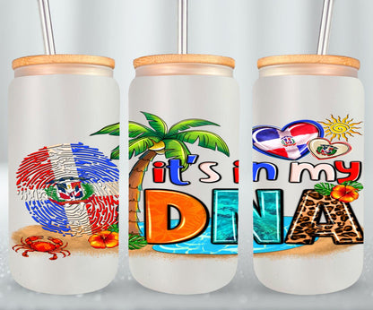 Its in My DNA-10239 - glass can