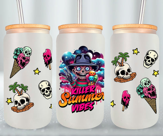 Summer Killer Vibes - glass can