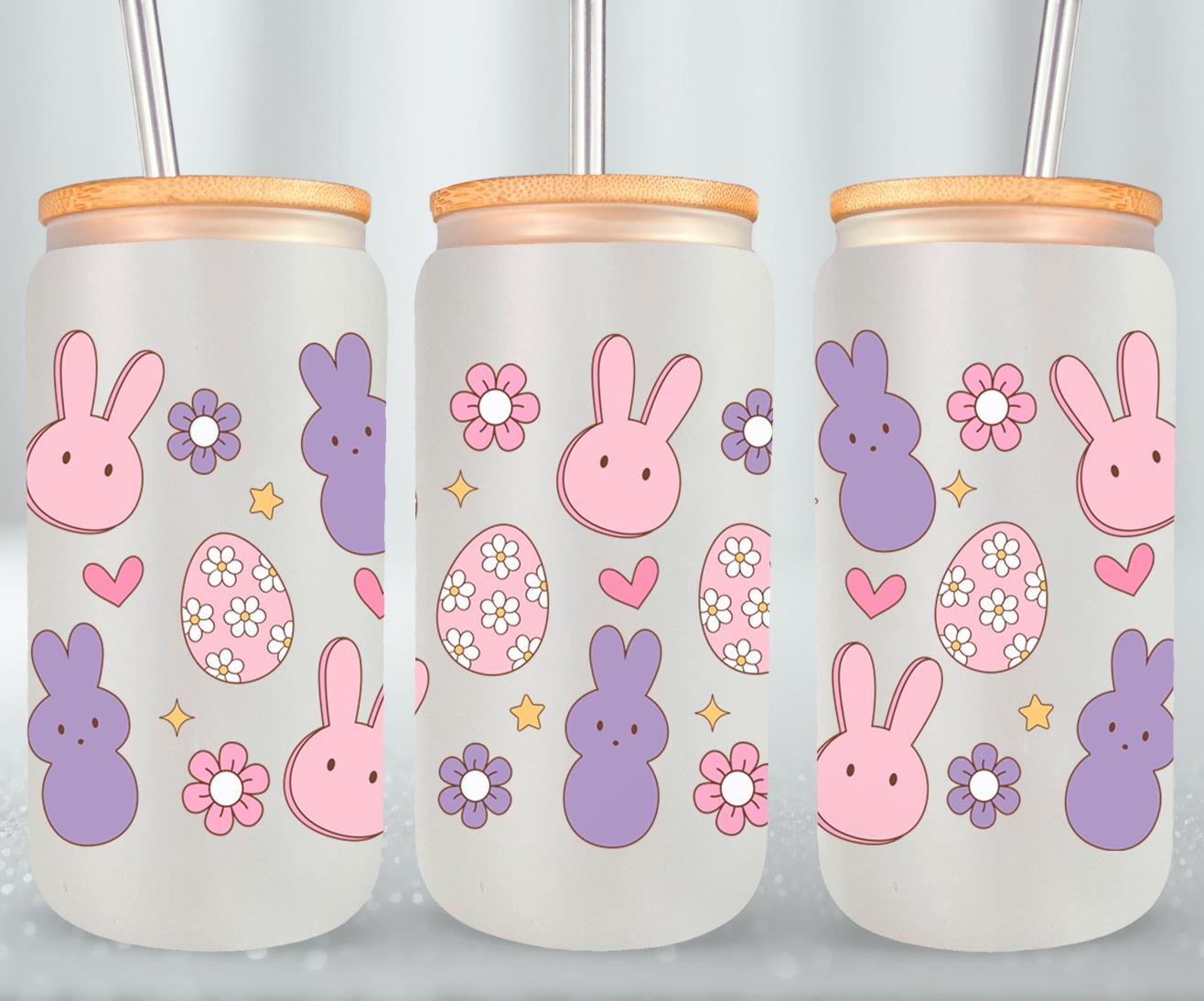 Cute Peeps-10455 - glass can