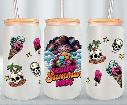 Summer Killer Vibesr-10727 - glass can