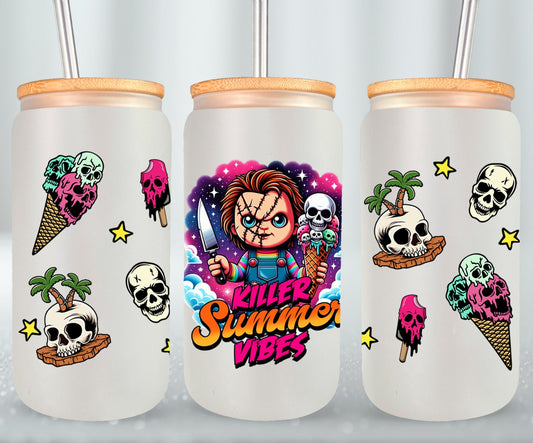 Summer Killer Vibes - glass can
