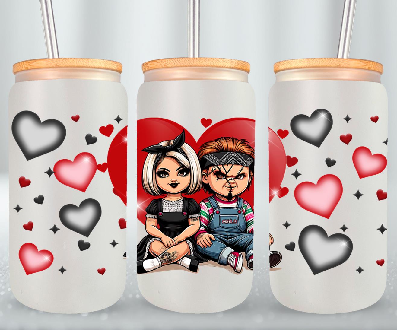 Horror Love-10138 - glass can