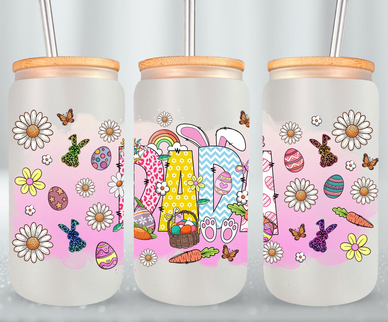 Dada Easter Day-10320 - glass can