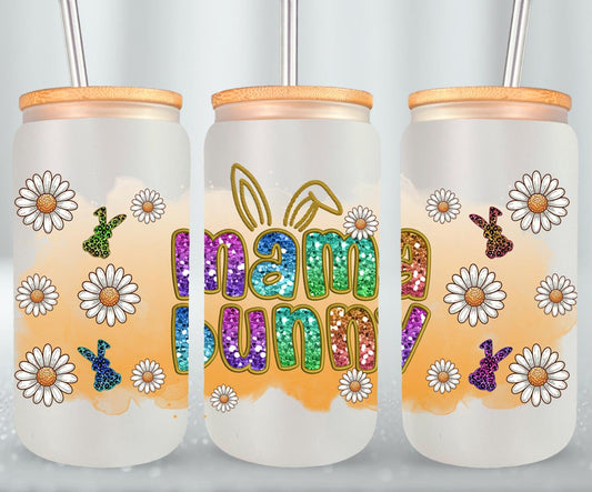 Mama Bunny-10429 - glass can