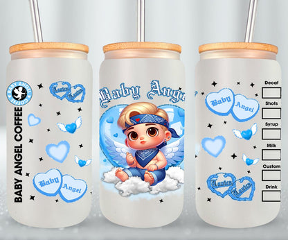 Angel Baby-10118 - glass can