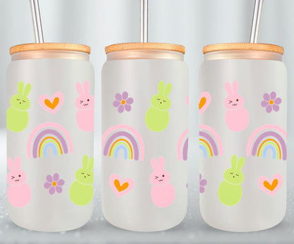 Peeps Rainbow-10461 - glass can