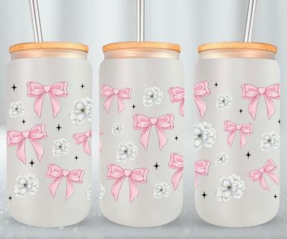 Flower Coquette-10252 - glass can