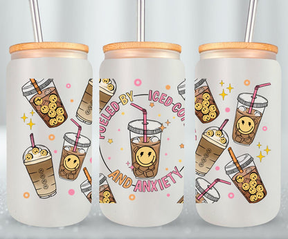 Fueled by Iced Coffee and Anxiety-9887 - glass can