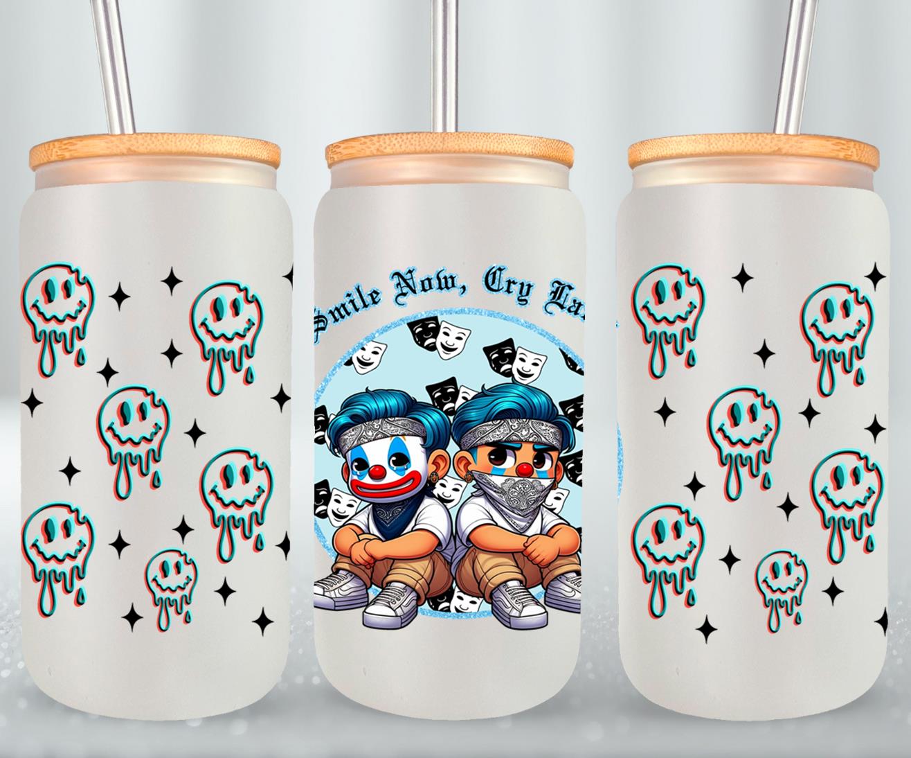 Smile Now Cry Later-10180 - glass can