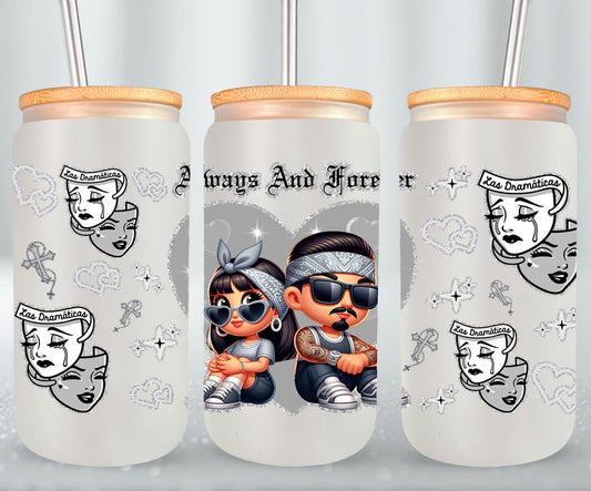 Always and Forever-10109 - glass can