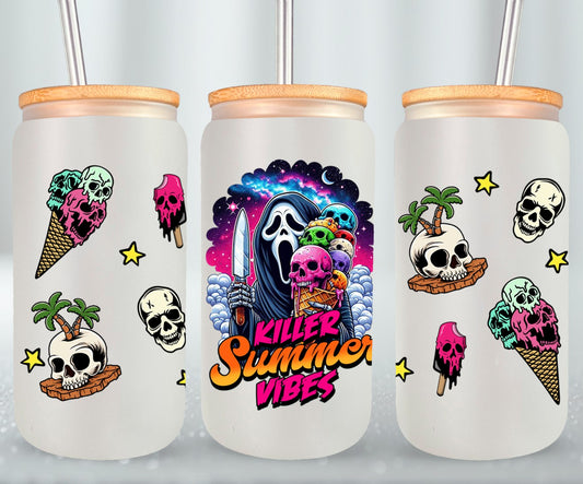 Summer Killer Vibes - glass can