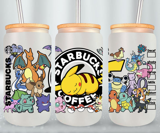 Pokemon - glass can