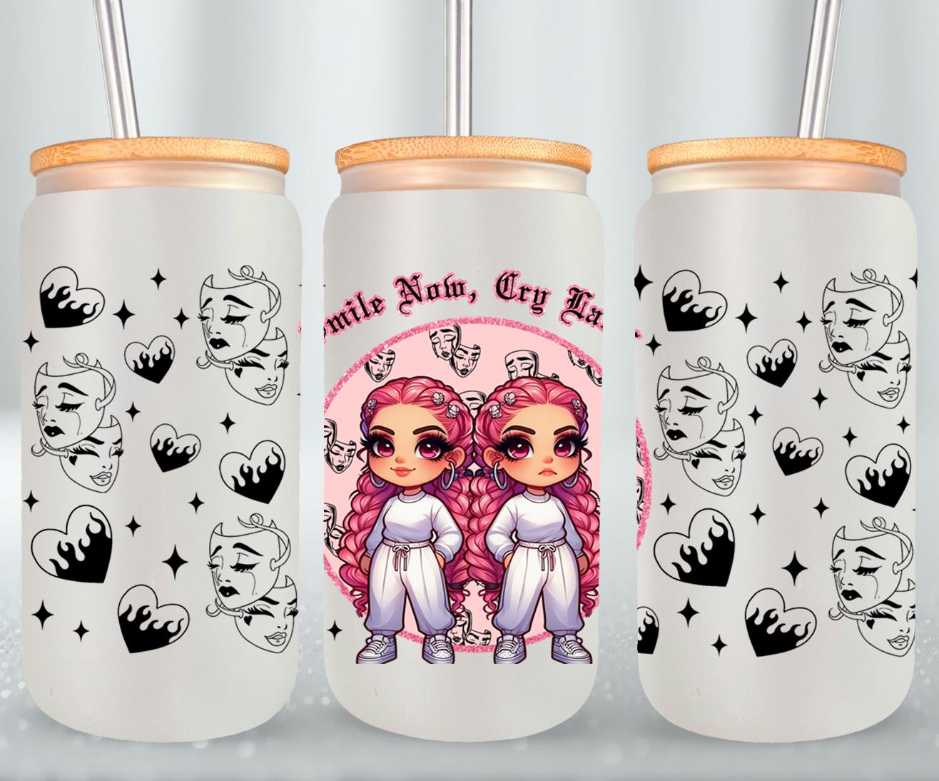 Smile Now Cry Later-10170 - glass can