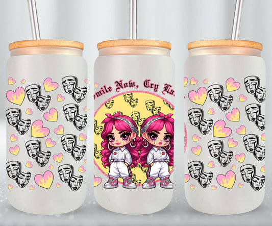 Smile Now Cry Later-10179 - glass can